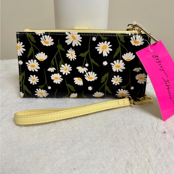 Betsey Johnson Wallet with Wristlet Strap - Picture 2 of 5
